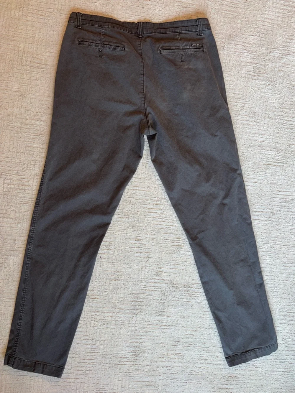 Eddie Bauer Gray Slim Fit Men’s Pants